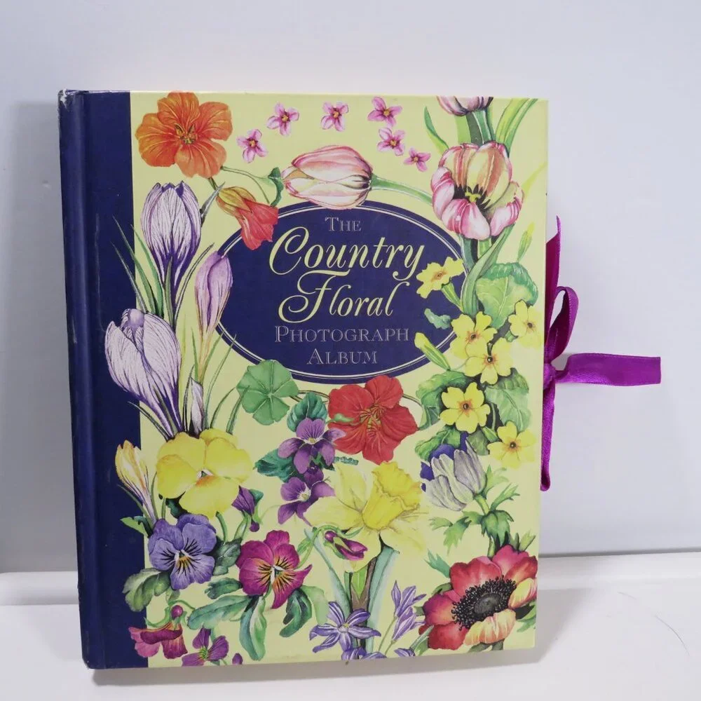 Victorian Vintage Style Photo Album: Country Floral